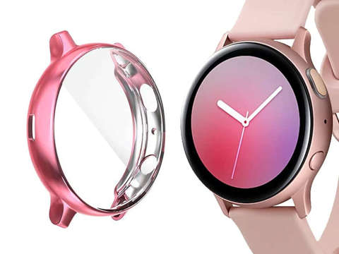 Alogy Silikonhülle für Galaxy Watch Active 2 44mm Pink