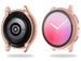 Alogy Silikonhülle für Galaxy Watch Active 2 44mm Roségold 3x Hydrogelfolie