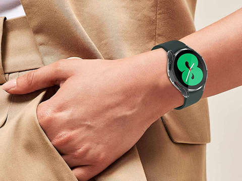 Alogy Silikonhülle für Samsung Galaxy Watch 4 40mm Transparent