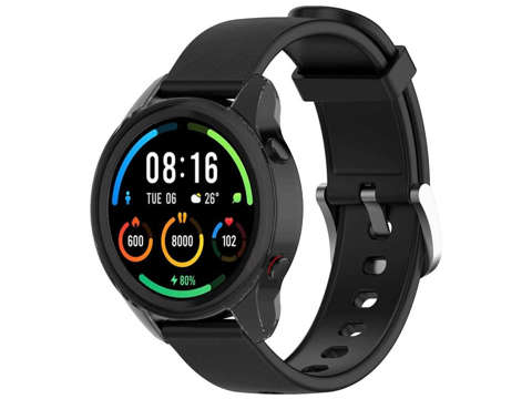 Alogy Silikonhülle für Xiaomi Mi Watch Color Sport Black