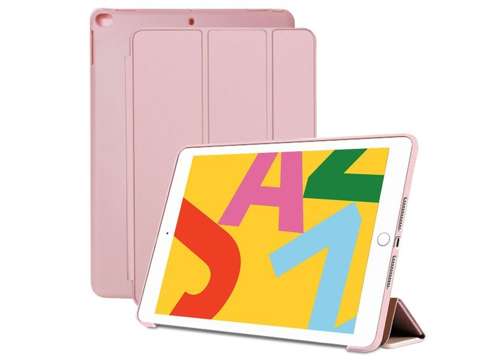 Alogy Smart Case Apple iPad Air 2 Silikon Rosa Folie