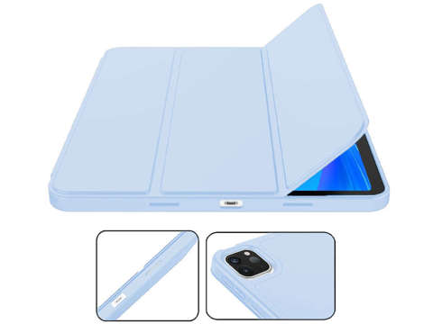 Alogy Smart Case für Apple iPad Pro 11 2021 Blaues Glas