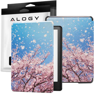 Alogy Smart Case für Kindle Paperwhite 5 / V (11. Gen.) Blooming Almond (van Gogh)