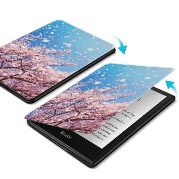 Alogy Smart Case für Kindle Paperwhite 5 / V (11. Gen.) Blooming Almond (van Gogh)