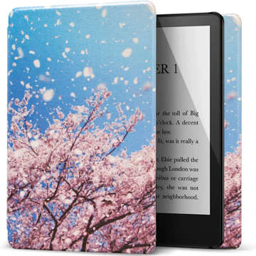 Alogy Smart Case für Kindle Paperwhite 5 / V (11. Gen.) Blooming Almond (van Gogh) Folienstift