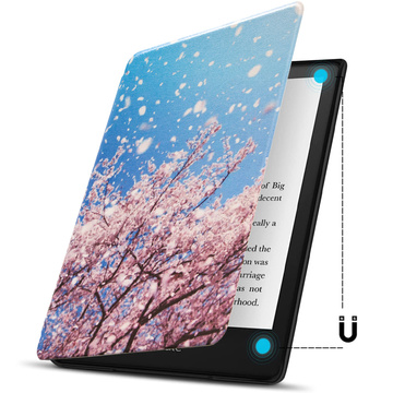 Alogy Smart Case für Kindle Paperwhite 5 / V (11. Gen.) Blooming Almond (van Gogh) Folienstift