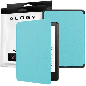 Alogy Smart Case für Kindle Paperwhite 5 / V (11. Gen.) Blue Foil Stylus