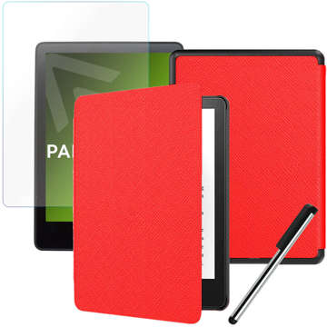 Alogy Smart Case für Kindle Paperwhite 5 / V (11. Gen.) Red Foil Stylus