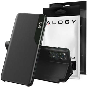 Alogy Smart View Cover Leder Flip Case für Redmi Note 11 / 11s