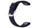 Alogy Soft Rubber Strap für Garmin Fenix ​​​​5/5 Plus / 6/6 pro marineblau