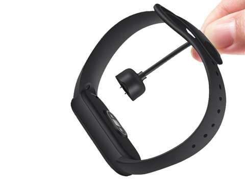 Alogy USB-Ladekabel für Xiaomi Mi Band 5 Global schwarz