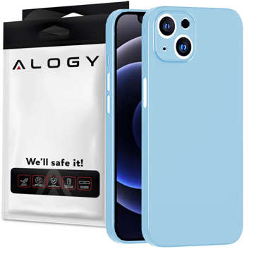 Alogy Ultra Slim Case für Apple iPhone 13 Blaues Glas