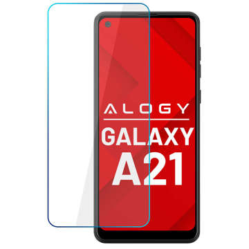 Alogy gehärtetes Glas für Bildschirm für Samsung Galaxy A21