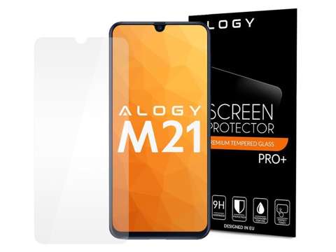 Alogy gehärtetes Glas für Bildschirm für Samsung Galaxy M21