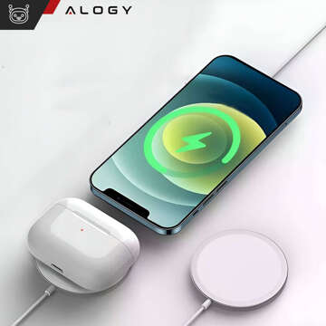 Alogy kabelloses Ladegerät für MagSafe 20W für iPhone 12/13/14 / PRO / MAX / MINI Weiß
