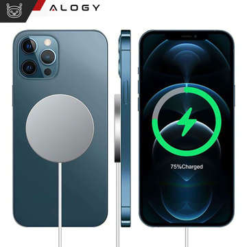 Alogy kabelloses Ladegerät für MagSafe 20W für iPhone 12/13/14 / PRO / MAX / MINI Weiß