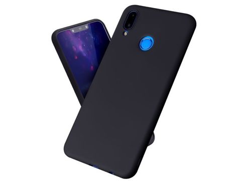 Alogy schlanke Silikonhülle für Huawei P20 Lite, schwarz