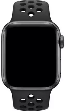 Apple Watch MX8C2FE/A Armband 38/40/41mm Nike Sport Brand anthrazit-schwarz/anthrazit-schwarz