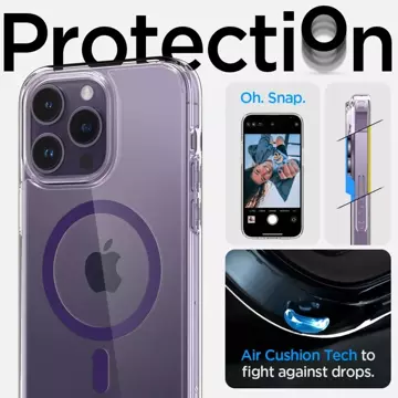 Apple iPhone 14 Pro Max Deep Purple Spice Ultra Hybrid Mag Safe Hülle