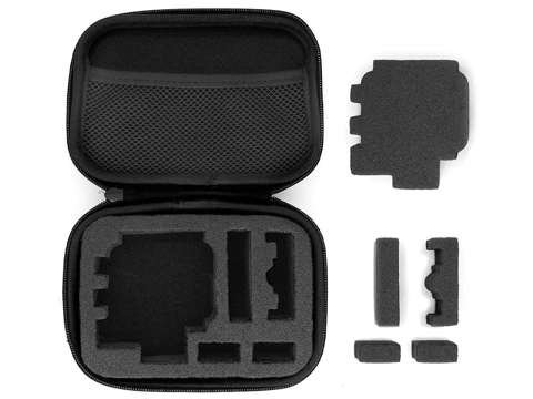 Armored Alogy Pouch Reisetasche für GoPro Hero 11/10/9/8/7 Schwarz