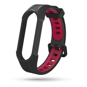 Armour Sportband für Xiaomi Mi Smart Band 5/6/6 NFC / 7 Schwarz / Rot