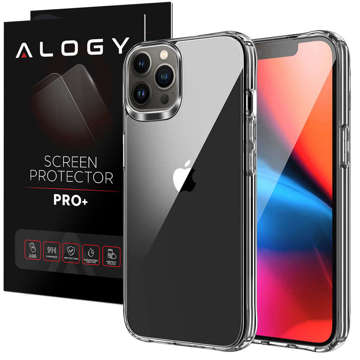 Armoured Case Schutzhülle Alogy Hybrid Case für Apple iPhone 13 Pro Klarglas