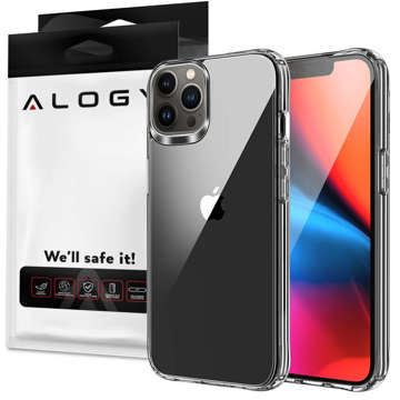 Armoured Case Schutzhülle Alogy Hybrid Case für Apple iPhone 13 Pro Klarglas