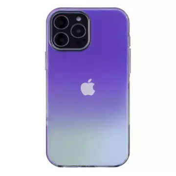 Aurora Case Hülle für iPhone 13 Pro Max schillerndes Gel lila Cover