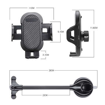 Autohalterung für das Auto für das Telefon, Cockpit / Windschutzscheibe