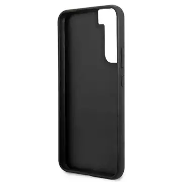 BMW BMHCS22MSLLBK Hülle für Galaxy S22 S906 Hardcase Signatur Logo Aufdruck schwarz/schwarz