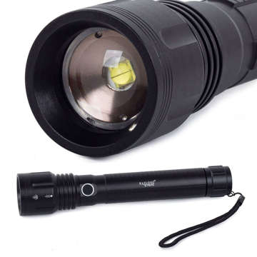 Bailong XHP50 Zoom taktische Polizei-LED-Taschenlampe