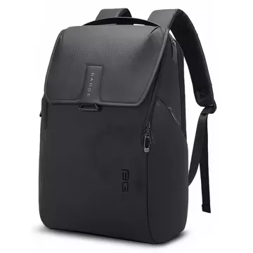 Bange wasserdichter Rucksack, Laptoptasche, 15,6 Zoll, Stadtreisender, 46 x 30 x 19 cm, für Arbeit, Schule, Flugzeug, Herren, Damen, Schwarz