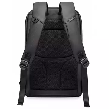 Bange wasserdichter Rucksack, Laptoptasche, 15,6 Zoll, Stadtreisender, 48 x 31 x 16 cm, für Arbeit, Schule, Flugzeug, Herren, Damen, mit USB-Anschluss, Schwarz