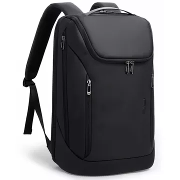 Bange wasserdichter Rucksack, Laptoptasche, 15,6 Zoll, Stadtreisender, 48 x 31 x 16 cm, für Arbeit, Schule, Flugzeug, Herren, Damen, mit USB-Anschluss, Schwarz