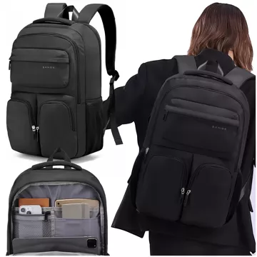 Bange wasserdichter Rucksack, Laptoptasche 15,6 Zoll, für Arbeit, Schule, Flugzeug, 47 x 30,5 x 17 cm, Herren, Damen