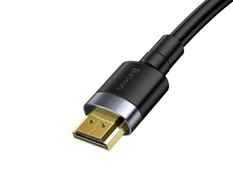 Baseus Cafule HDMI 2.0 Kabel 4K FULL HD 3D 3m Schwarz und Grau