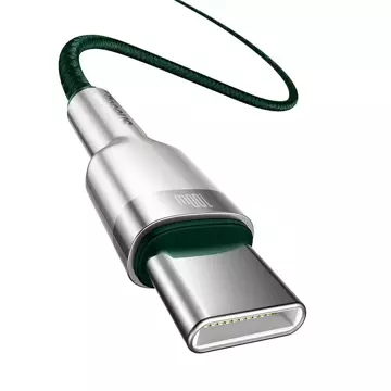 Baseus Cafule USB-C auf USB-C Kabel, 100W, 2m (grün)