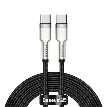 Baseus Cafule USB-C auf USB-C Kabel, 100W, 2m (schwarz)