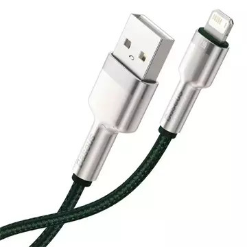 Baseus Cafule USB-auf-Lightning-Kabel, 2,4 A, 1 m (grün)