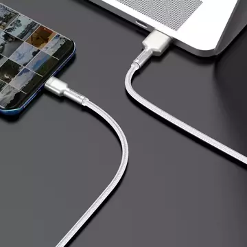 Baseus Cafule USB-auf-USB-C-Kabel, 66 W, 2 m (weiß)