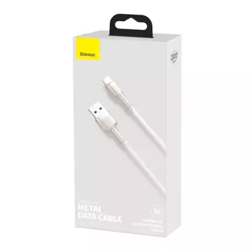 Baseus Cafule USB-auf-USB-C-Kabel, 66 W, 2 m (weiß)