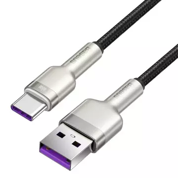 Baseus Cafule USB-zu-USB-C-Kabel, 66 W, 0,25 m (schwarz)