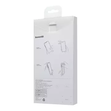 Baseus Crystal Protection Set Transparente Hülle und gehärtetes Glas für iPhone 12 Pro (ultradünn)