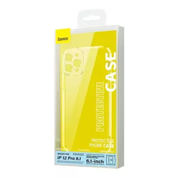 Baseus Crystal Protection Set Transparente Hülle und gehärtetes Glas für iPhone 12 Pro (ultradünn)