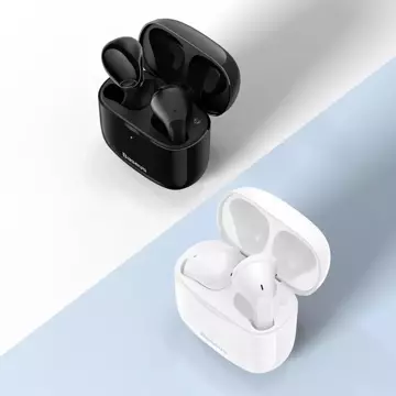 Baseus E3 Wireless Bluetooth 5.0 TWS Kopfhörer In-Ear Wasserdicht IP64 Weiß (NGTW080002)