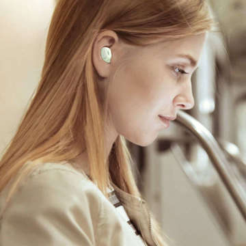 Baseus Encok WM01 TWS kabellose Kopfhörer Grün