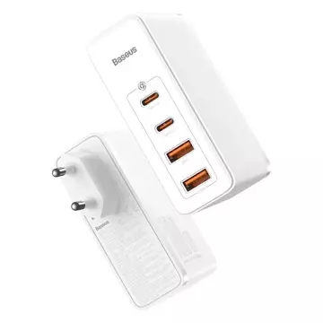 Baseus GaN2 Pro Schnellladegerät 100W USB / USB Type C Quick Charge 4 Power Delivery weiß (CCGAN2P-L02)