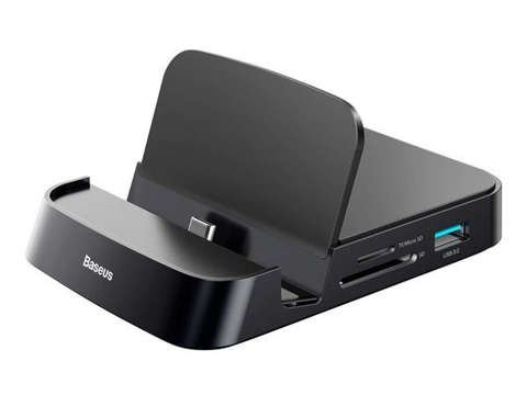 Baseus HUB 7in1 Dockingstation für HDMI 4K 3x USB microSD 15W Smartphones