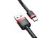 Baseus Kabel USB-C 3A 1M rot schwarz