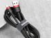 Baseus Kabel USB-C 3A 1M rot schwarz